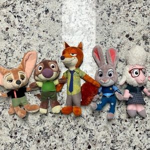 Zootopia Plush Set